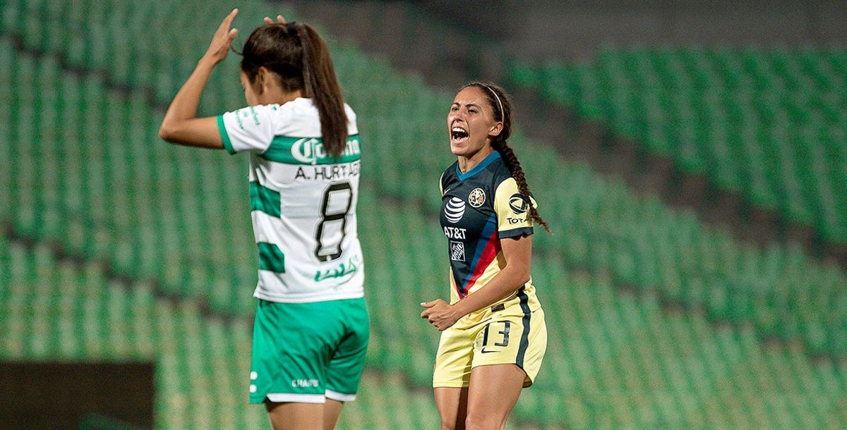 Liga Mx Femenil Santos Vs America Minuto A Minuto En Vivo Resumen Goles Resultado Y Cronica De La J