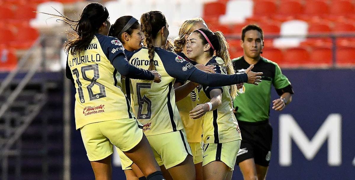 Liga MX Femenil: América venció 4-1 al Atlético de San Luis