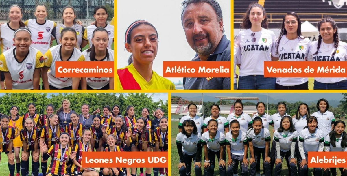 Los clubes femeniles en México que no pueden competir en la Liga