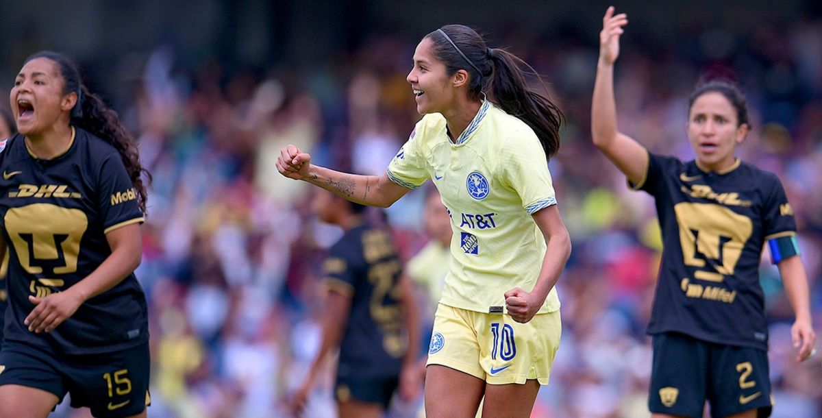 Liga MX Femenil: América empató 1-1 con Pumas en CU