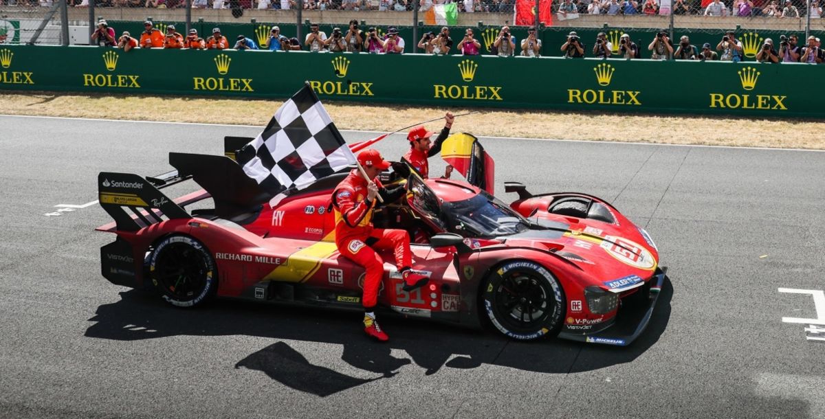 Automovilismo Ferrari Ganó Las 24 Horas De Le Mans Después De 58 Años