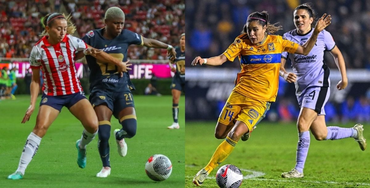 Liga Mx Femenil Los Partidos De Tigres Ame Y Chivas Pumas Le Darán