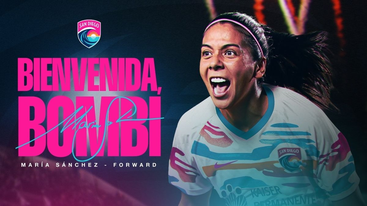 NWSL: María Sánchez fue cambiada del Houston Dash al San Diego Wawe